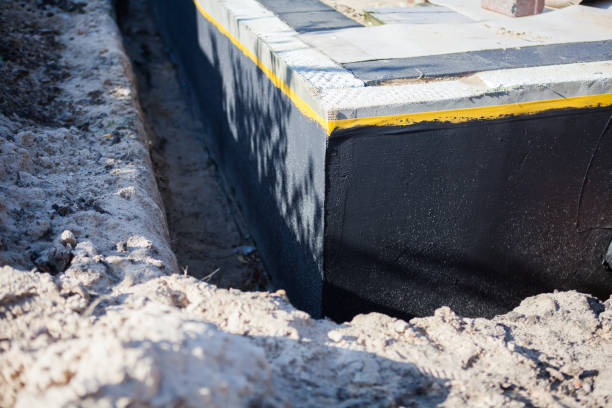 Residential Waterproofing installation at a Garden City, MI home by SJ Waterproofing Pros